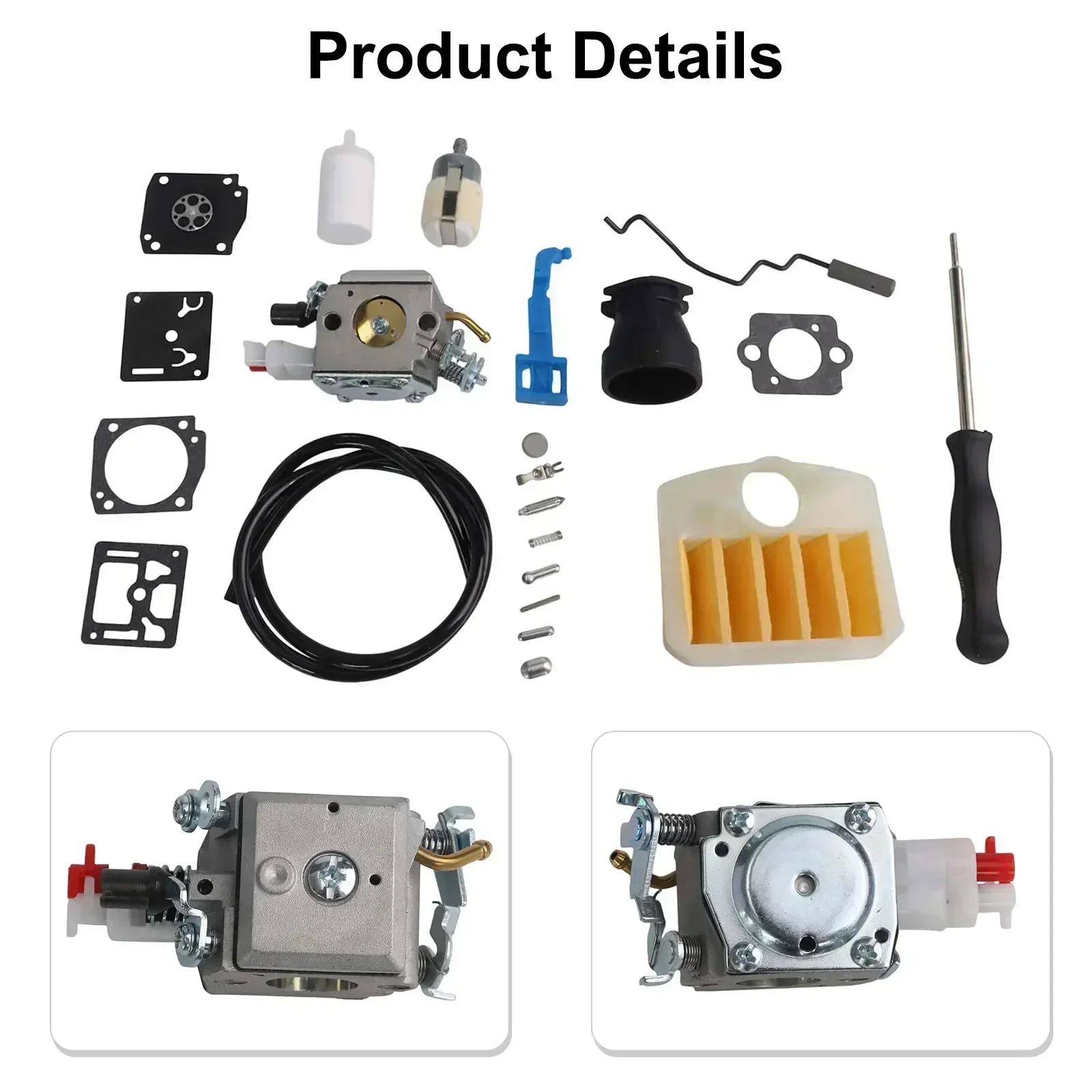 

Chainsaw Maintenance Carburetor 503283208 Chainsaw Carburetor Replacement Air Filter As Shown Easy Installation Carburetor