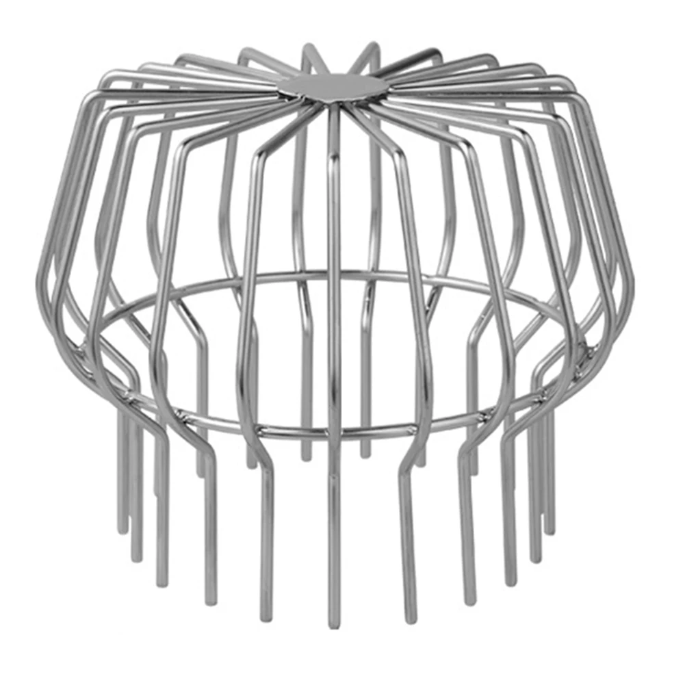 Premium Stainless Steel Roof Drain Drainage Ditch AntiBlocking Mesh Cover  Prevents Drain Clogs  Fits Common Downspout Sizes