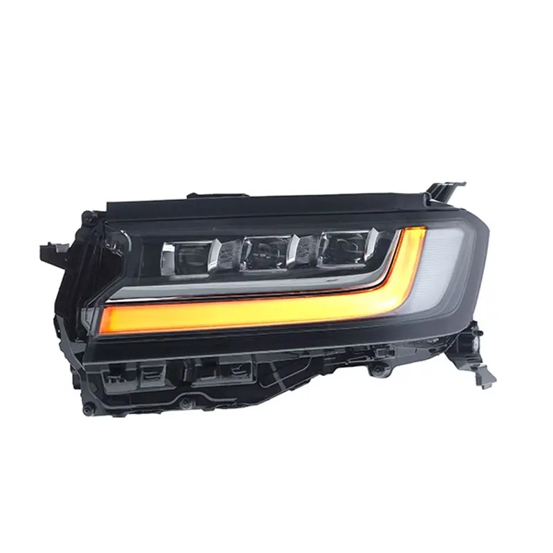 2 pcs Car Lights For Toyota Land Cruiser LED Headlight Assembly 2022 2023 LC300 Upgrade Head Lamp DRL Turn Signal Accessories