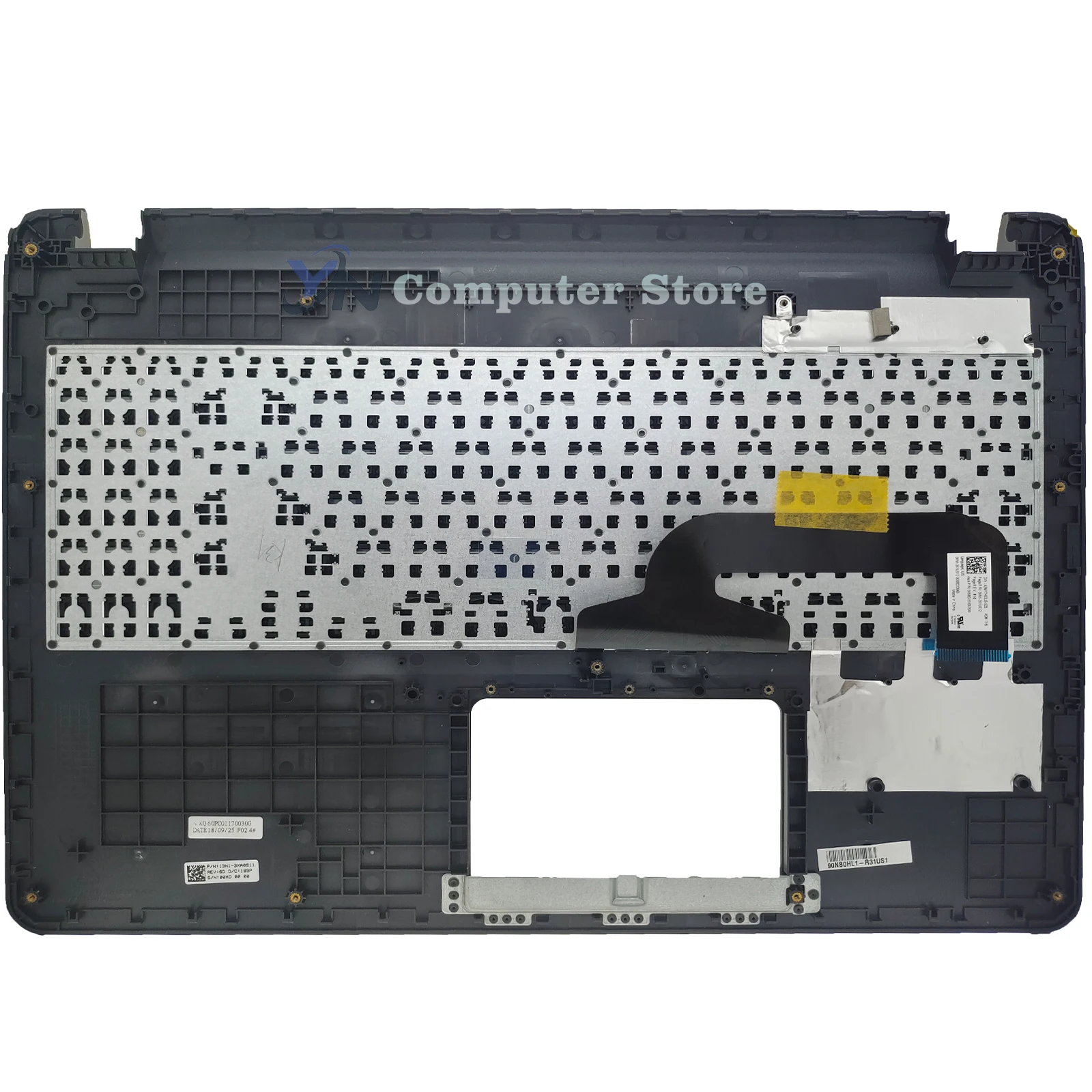 X507U For Laptop Keyboard X507M X507MA Y5000U X507L X507LA X507UB X507UA X507UF Keyboard Palmrest C Shell Assembly