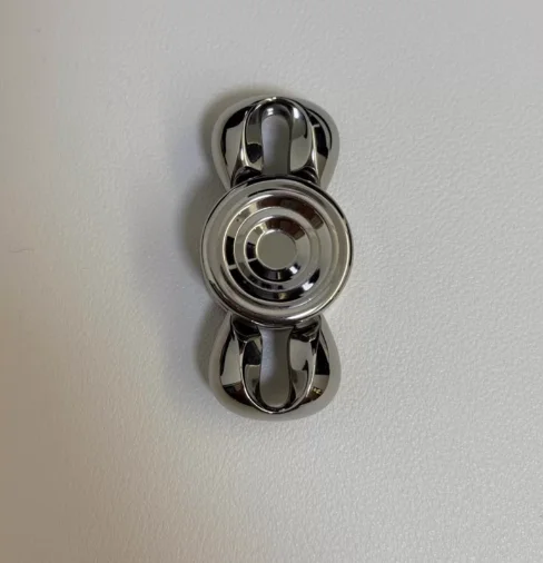 

Used EDC YH Ripple Steel Polishing Material EDC Stress Relief Toy
