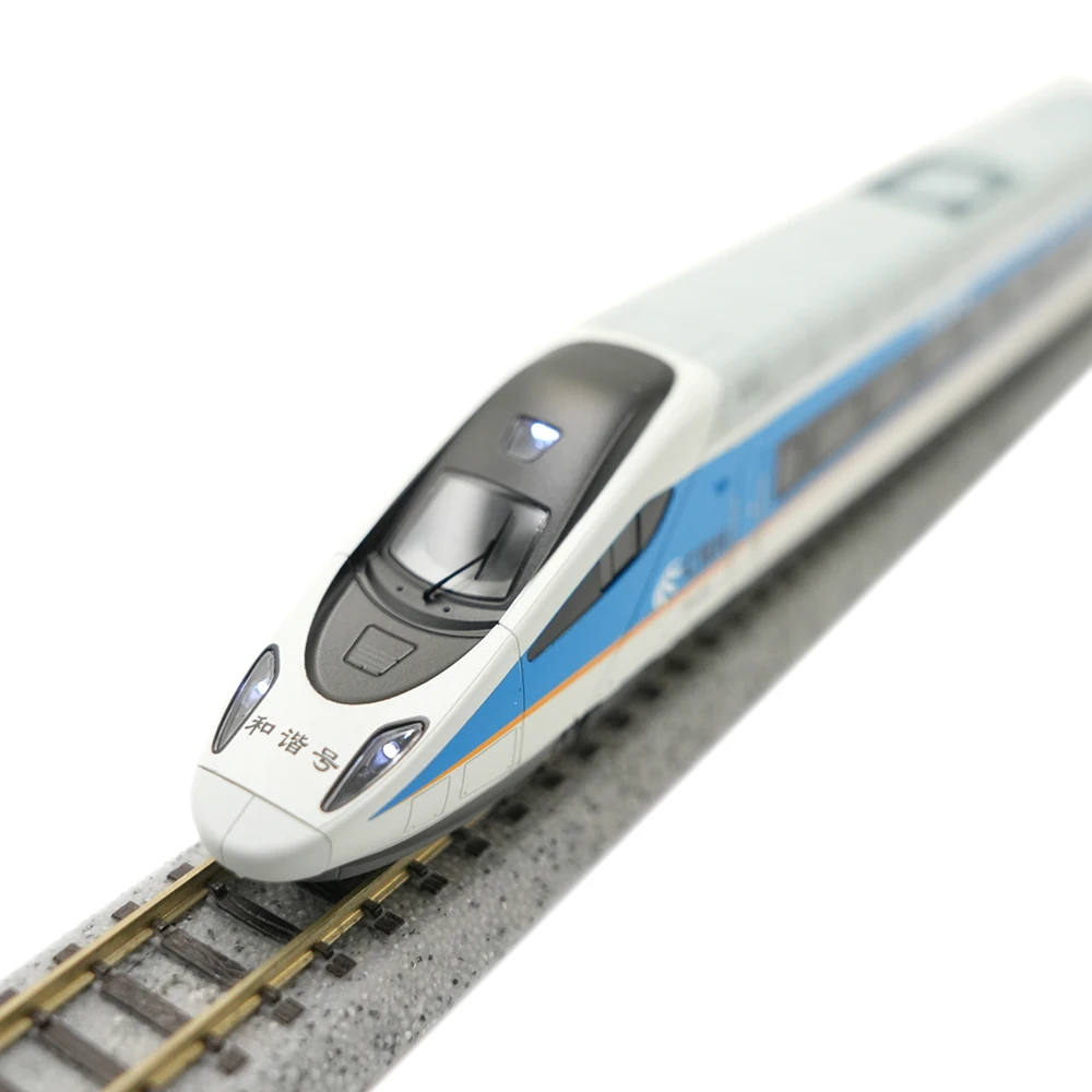 N Schaal 1/160 Simulatie Trein Model Harmonie Crh5 Emu Hoofd Auto Blauw/Wit Beschikbaar