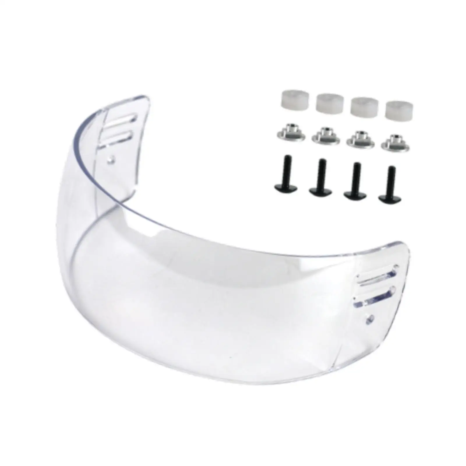 Hockey Helmet Visor Face Mask Visor Scratch Resistant Easy to Install