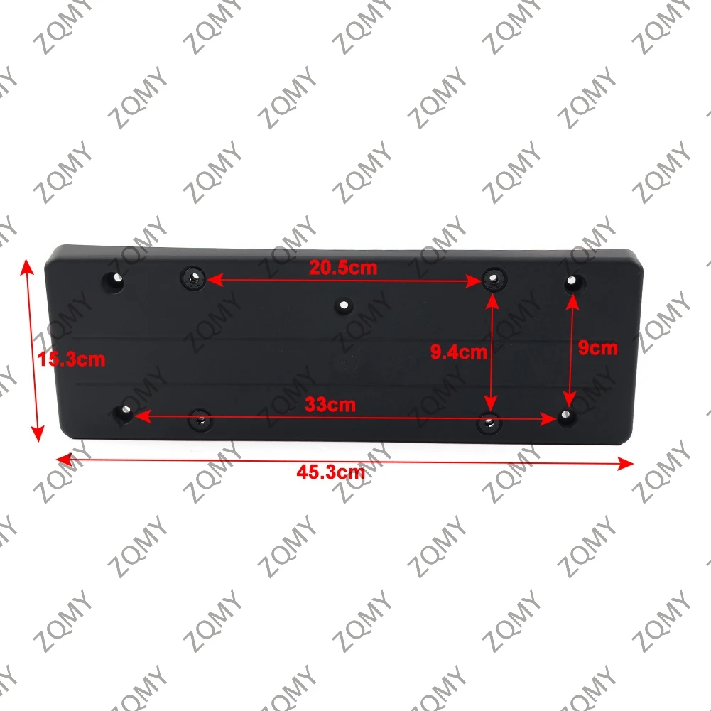 Suporte da placa traseira e frontal para carro, suporte de montagem para Land Rover Discovery 5, LR5 2017 2018 2019 2020-2022, LR083121, LR083127