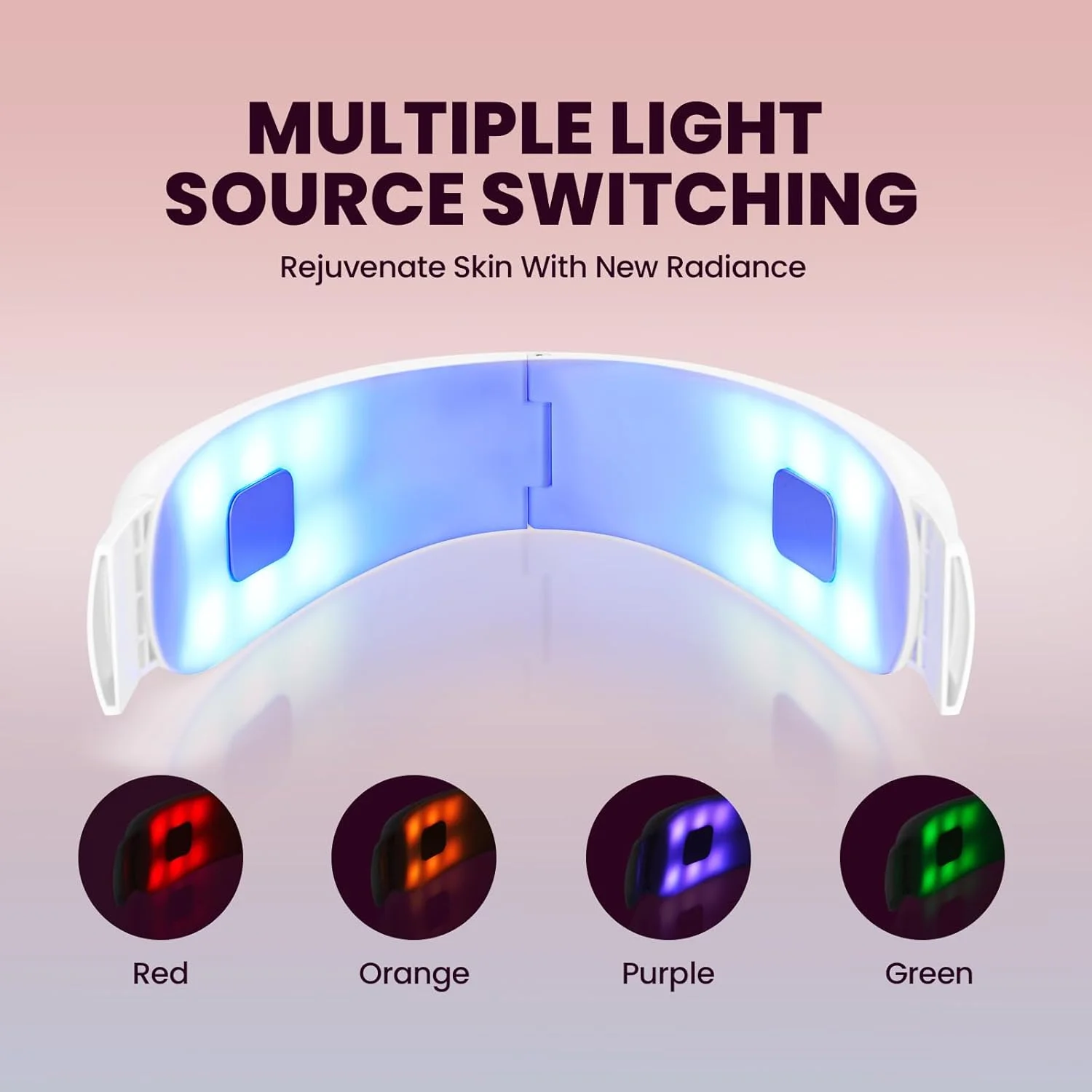 V자형 페이스 리프팅 뷰티 디바이스 1세트 전기 페이스 마사지기 8가지 모드 15가지 강도 조절 매일 얼굴 관리에 적합