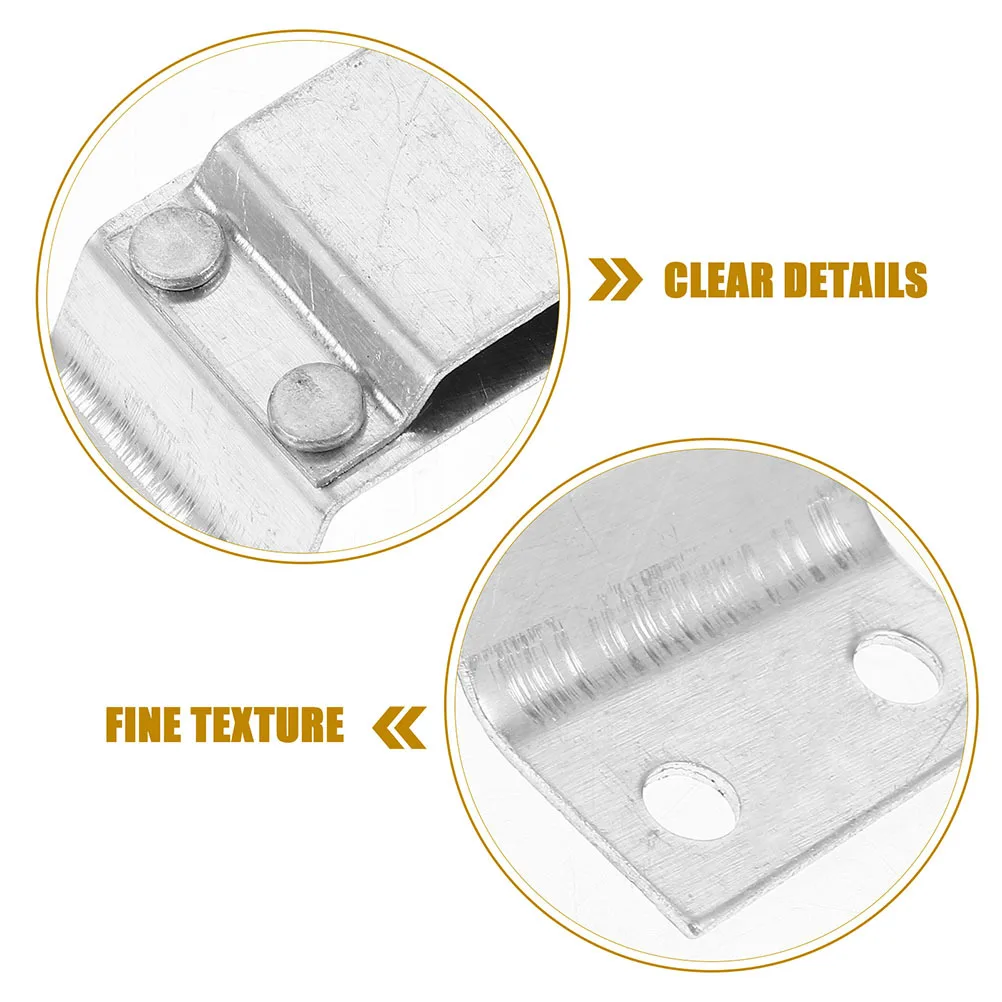 4Pcs 손전등 클립 홀더 하드 모자 용 알루미늄 합금 라이트 장착 브래킷 고휘도 조명 안전