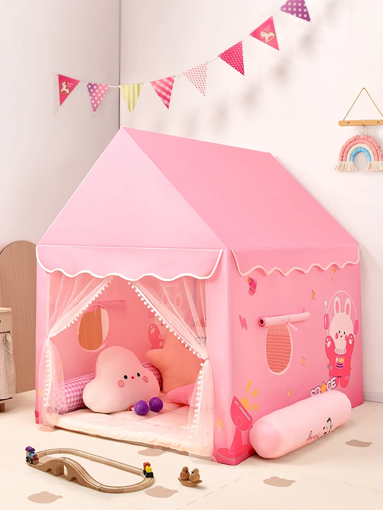 خيمة داخلية للأطفال للجنسين، قاعدة سرية، منزل صغير، أنبوب زحف، لعبة نوم للأولاد والبنات والأطفال #5