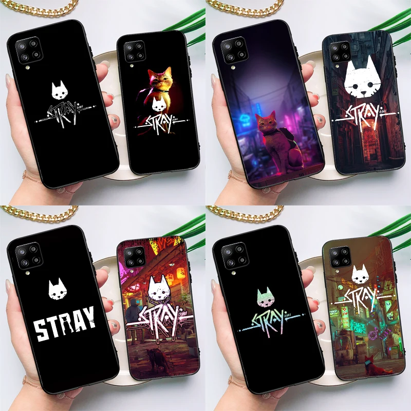 Stray Game Cat Adventure Case For Samsung Galaxy A54 A34 A53 A13 A32 A52 A14 A51 A71 A23 A33 A73 A12 A22 A21S Coque