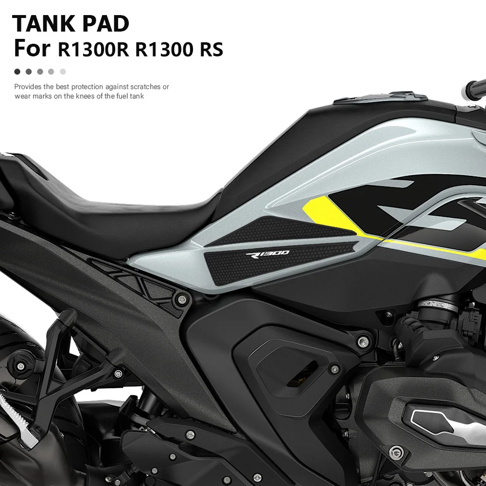 ل BMW R1300RS R1300R/RS 2025 2026 دراجة نارية المطاط ملصق مائي الغاز قبضة الركبة وسادة تثبيت ملصق الجانب منصات خزان الوقود