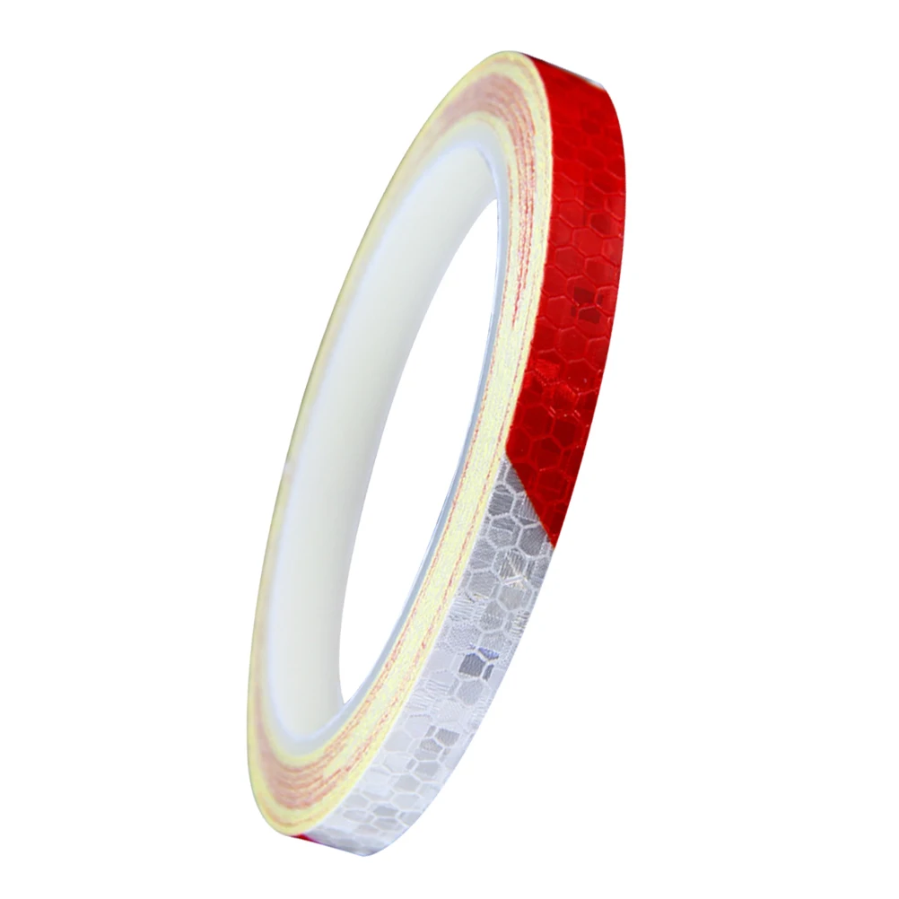 

8M Green Reflective Sticker Bike Wheel Safety Decoration Fluorescent Tape For Cycling Motorcycle Rim Night Visibility Parts