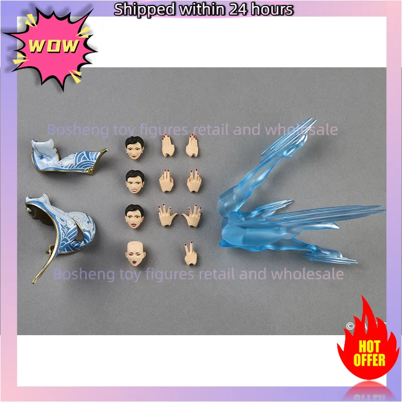 Original KAIYODO Revoltech Amazing Yamaguchi Chun Li In Stock Anime Action Collection Figures Model Toys