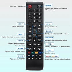 Pilot do Samsung-TV-pilot zdalnego sterowania Samsung LCD LED HDTV 3D Smart TV BN59-01199F AA59-00666A AA59-00817A