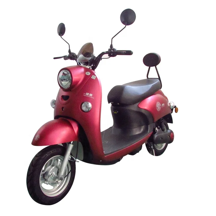 2 seats coc certified red powered new price electric moped