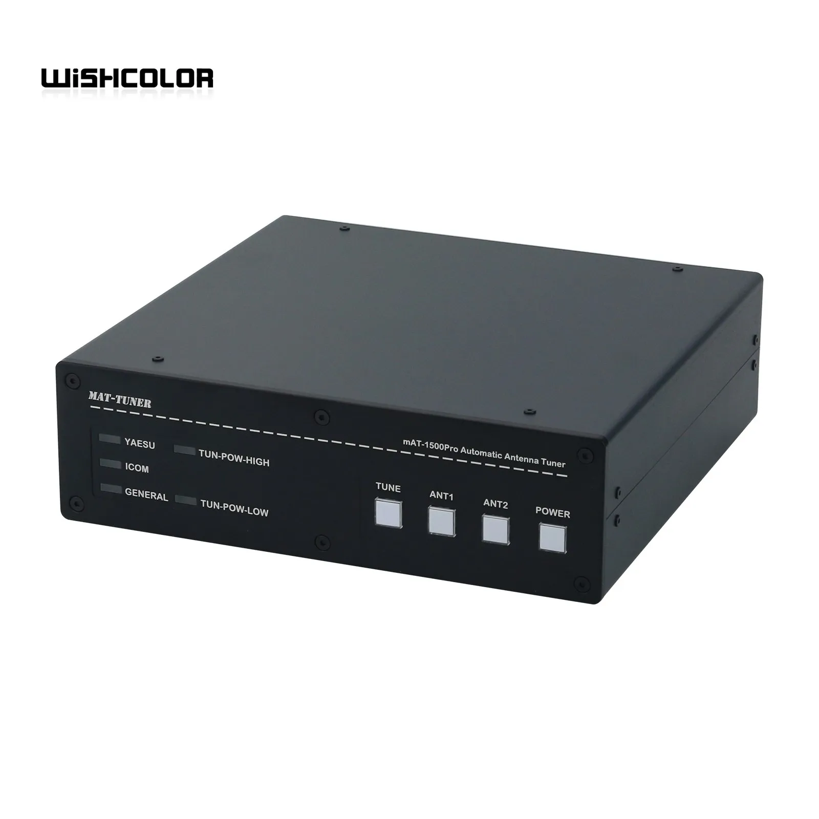 Wishcolor MAT-1500Pro General High Power Automatic Antenna Tuner Shortwave Radio for YAESU with 3 Working Modes