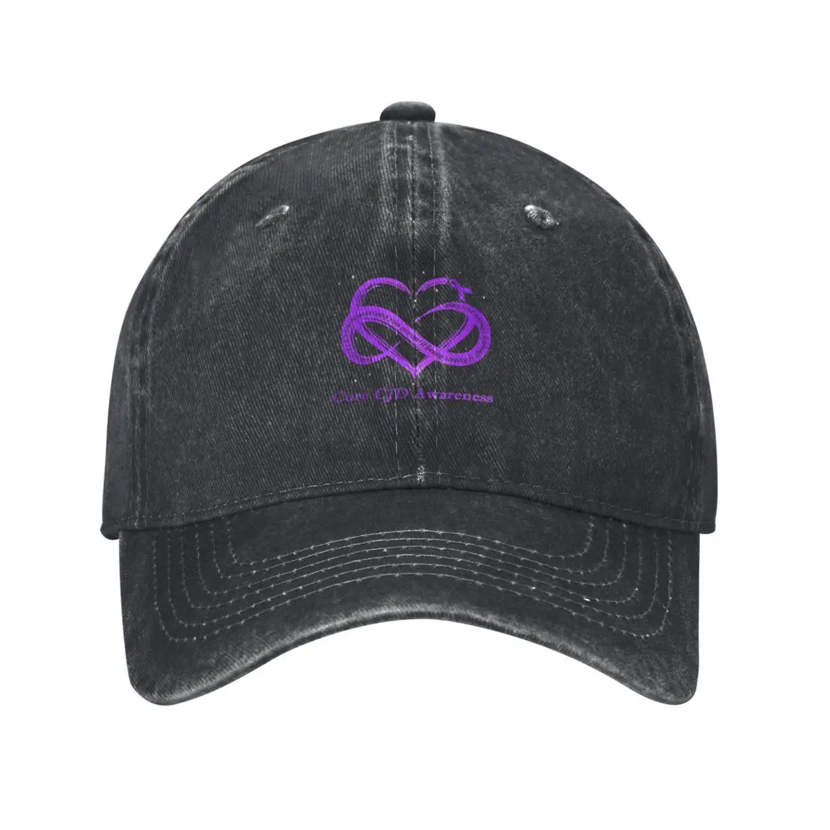 

I Wear Purple For Cure CJD Awareness Warrior Baseball Cap tactical cap Hat men Designer Hat Mens Tennis Women's