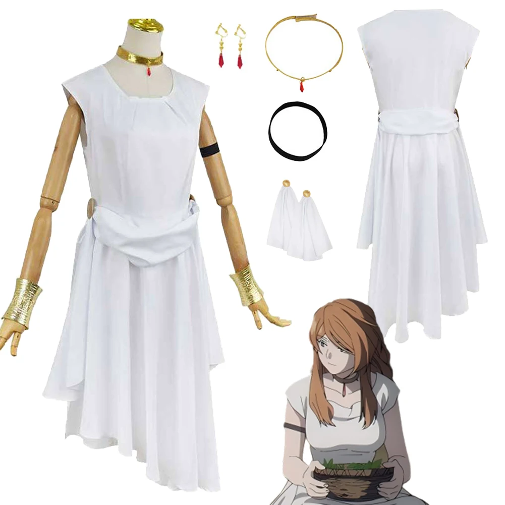 

Fantasia Anime Sousou Of Frieren Flamme Cosplay Clothing Women Disfraz Costume Female Fantasy Halloween Carnival Party Clothes