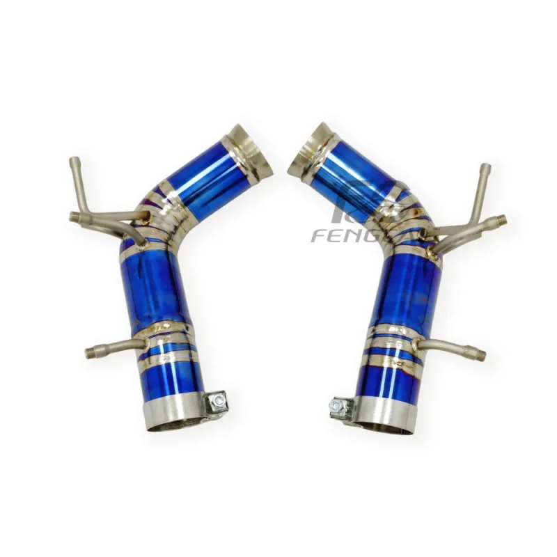 Titanium Alloy Straight-through Exhaust Catback System for Ferrari 296 GTB GTS 3.0T V6 Performance Exhaust Pipes Sound Upgrade