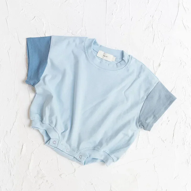 Newborn Infants Crawl Clothing Baby Cotton Bodysuit Spring Summer Girl Boy Infant Cute Jumpsuit Baby One-piece 0-2 Years