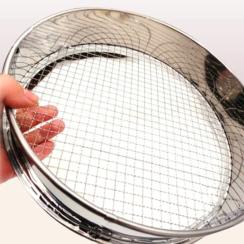 IWIN-LTS Heavy-Duty Garden Sieve for Testing Equipment