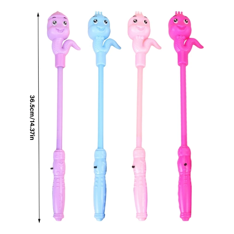 LED Fairys Wands พร้อมไฟงูเรืองแสง Magics ปีใหม่ Glowing