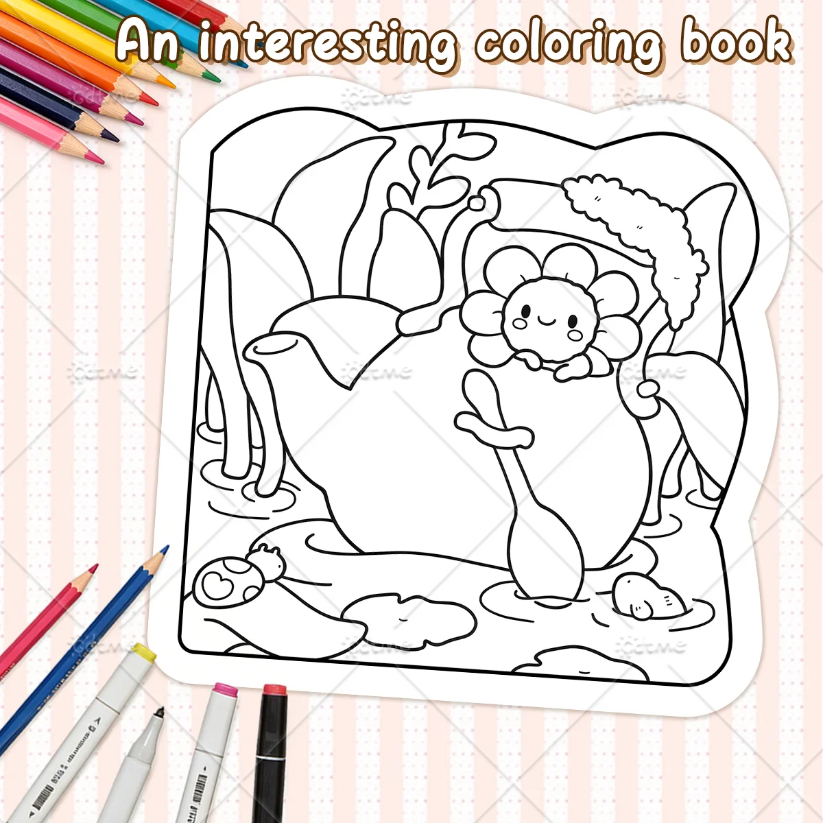 Cozy Plants Adult Coloring Boo - Adult Coloring Book Stress Relief ulasan dan harga