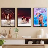 L-Lola Indigo nave dragon Poster Self-adhesive Art Waterproof Paper Sticker Coffee House Bar Room