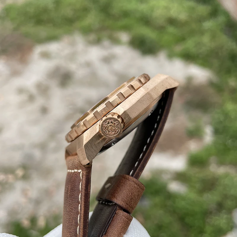 Steeldive Mens Diver Watches Men Bronze Automatic Mechanical Wristwatch Military Dive1000M Waterproof C3 Luminous Sapphire NH35