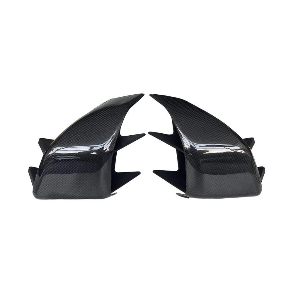 Real Carbon Fiber Voor Ducati Street Fighter V4 V4S Wing Spoiler Shield Vaste Wind Wing MotoGP Dezelfde Body Radiator 2018-2023 - afbeelding 2