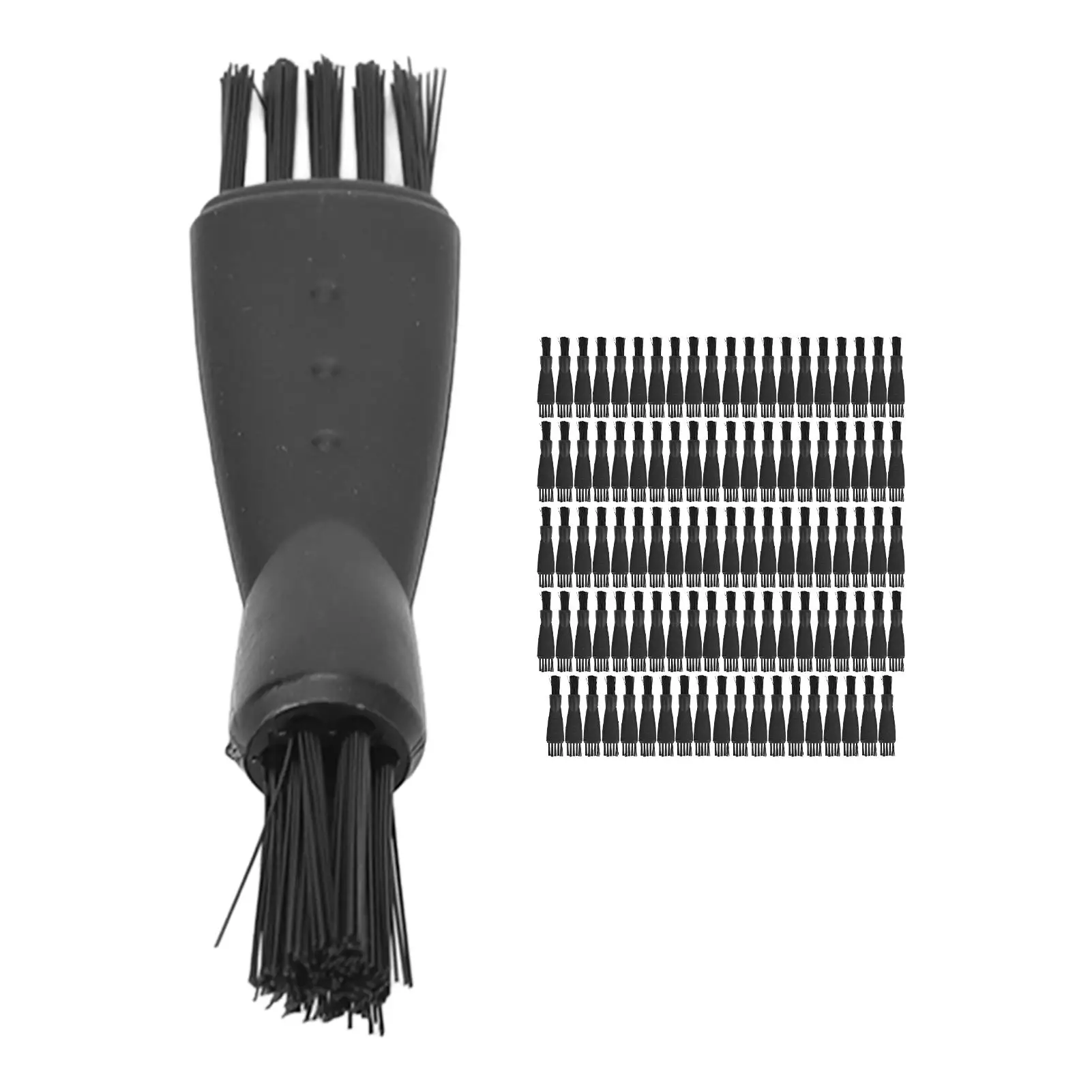 100 Pcs Nylon PP Strong Electric Shaver Cleaning Brushes for Small Appliances