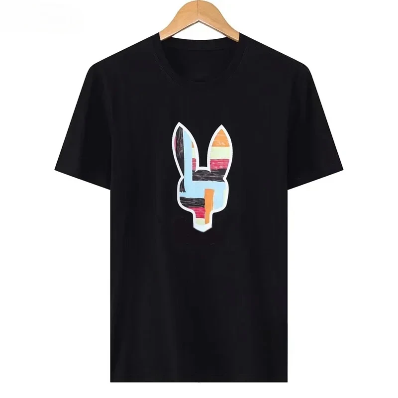 Summer Casual Psycho Rabbit Printed T Shirt Mens Womens Design Multi Style Men Shirt Fashion Tshirt Couple Short Sleeve Man Top