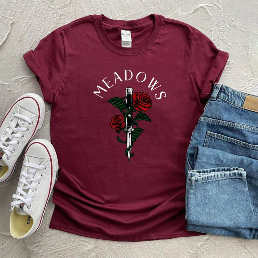 Zade Meadows T-shirt Run Little Mouse Shirt Haunting Adeline Tee Retro Dark Romance Shirts Unisex Book Lover Tops Bookish Gift