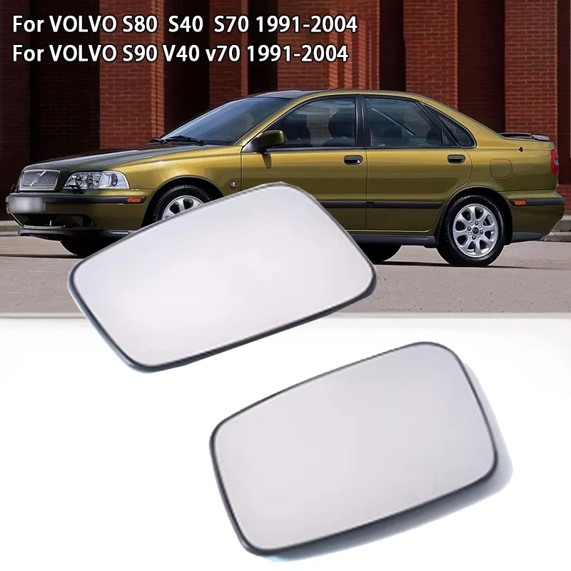 

Heated mirror glass for VOLVO S80 (1991-97), S40 (96-2004), S70 (96-00), S90 (96-98), V40 (95-04) v70 (96-00)