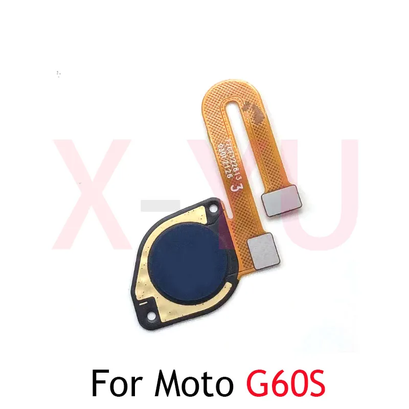 For Motorola Moto G31 G41 G51 G71 G60S 5G Home Button Fingerprint Sensor Return Power Flex Cable