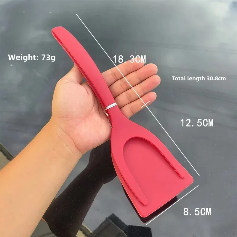 

Net Red Innovative Explosive Food Grade Clip Shovel Kitchen High Temperature Steak Fried Fish Special Clip Utility Tool