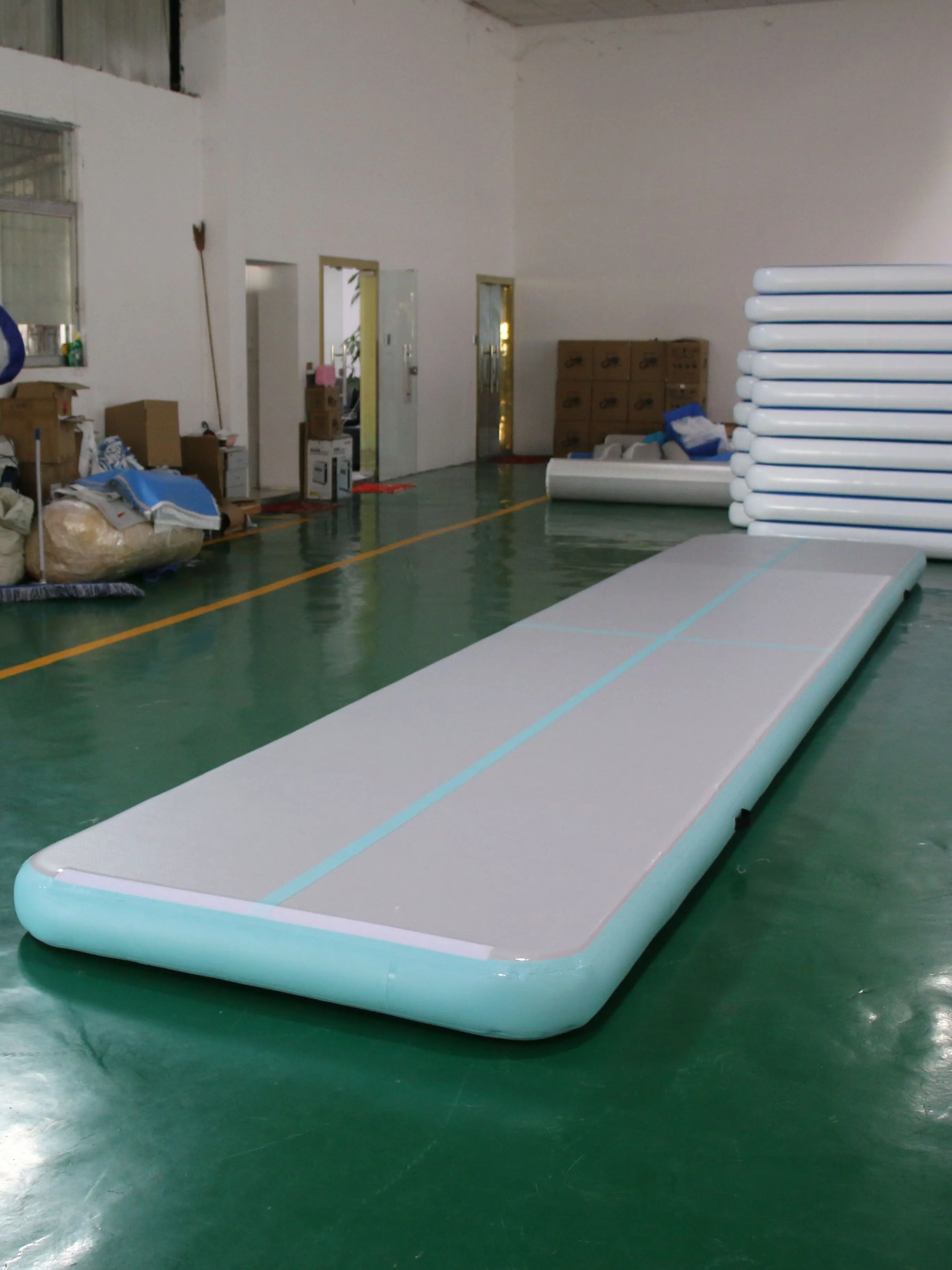 Free Shipping 7x1x0.2m Air Floor Portable Inflatable Tumbling Track Air Track Tumbling Mat For Gymnastics for Indoor and Outdoor