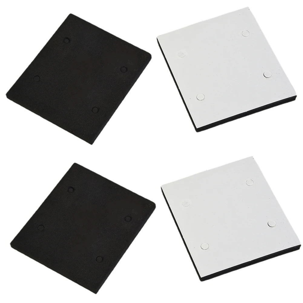 4PCS Foam Replacement Backing Pads 4 Holes for 4510 Sander Machine Back Pad Mat 11 x 10 x 0.8cm/4.3 x 3.9 x 0.315 L W T