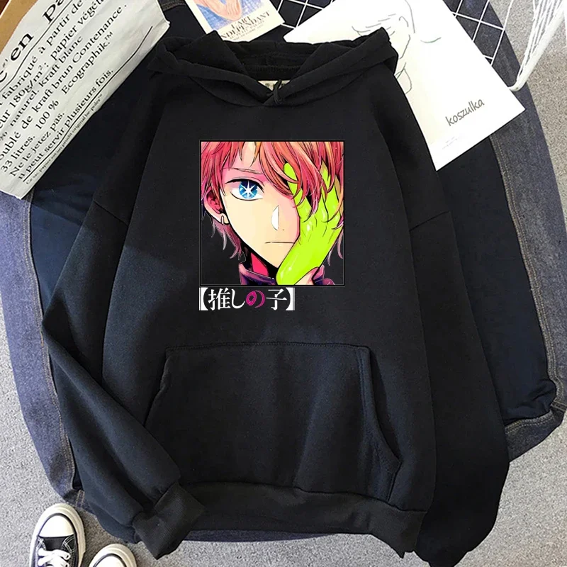 

Harajuku Oshi No Ko Print Women Hoodie Hip Hop Pullover Sweatshirt Hoodie Unisex Anime Manga Vintage Hoodied Clotehs Tops