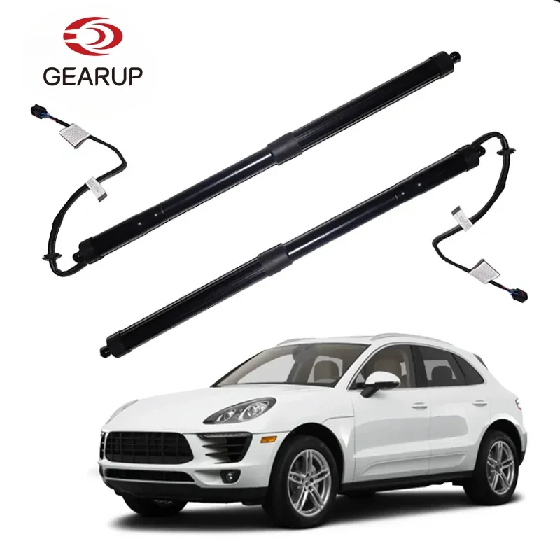 Suporte de elevação de escotilha elétrica para porsche cayenne 92a 958 2011 2012- 2014 par de suportes a gás elétricos para porta traseira 95851285104 95851285106