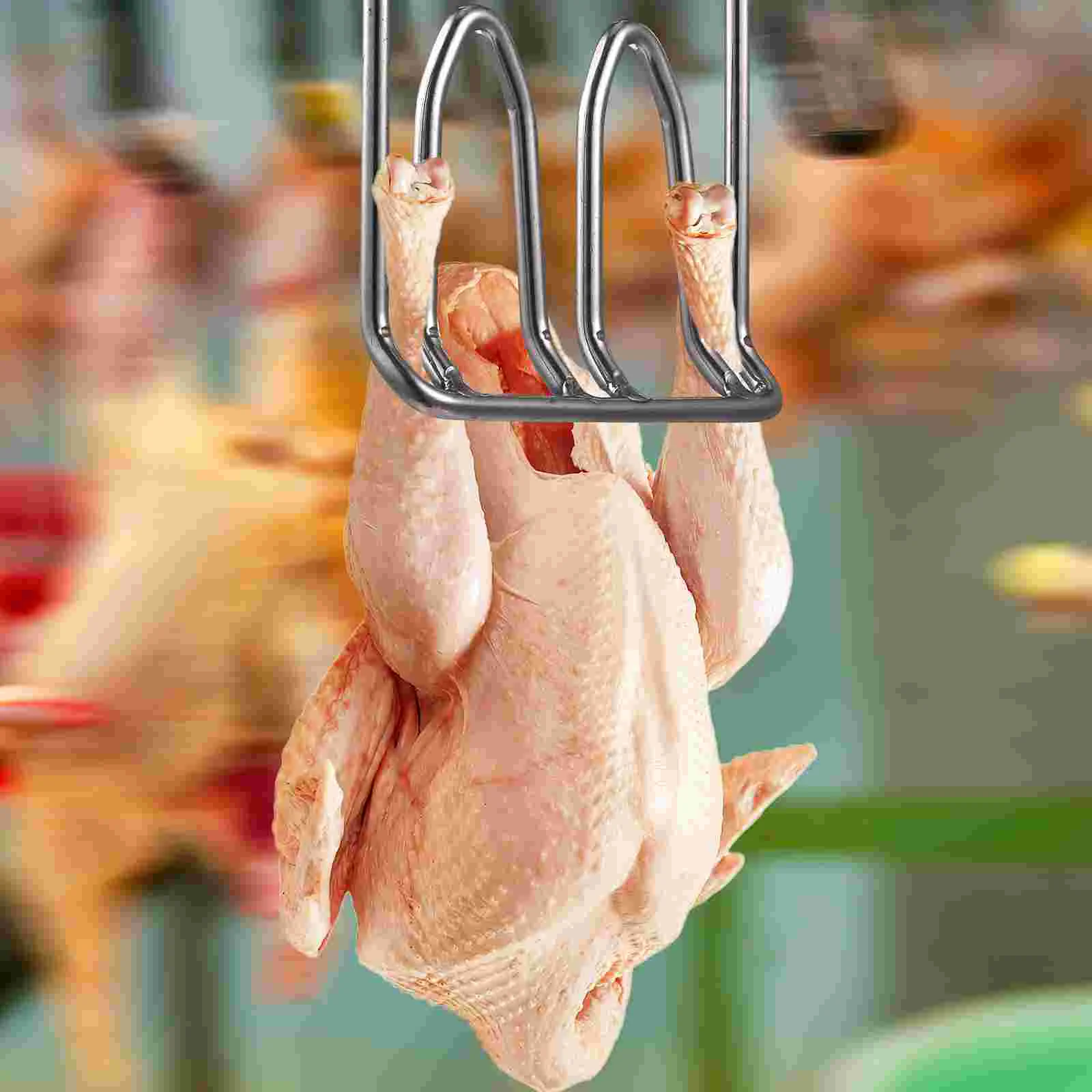 Kill Chicken and Hook Chicken Processing Equipment for Butchering Hanger Poultry Hanging Processing Grilling Equipment