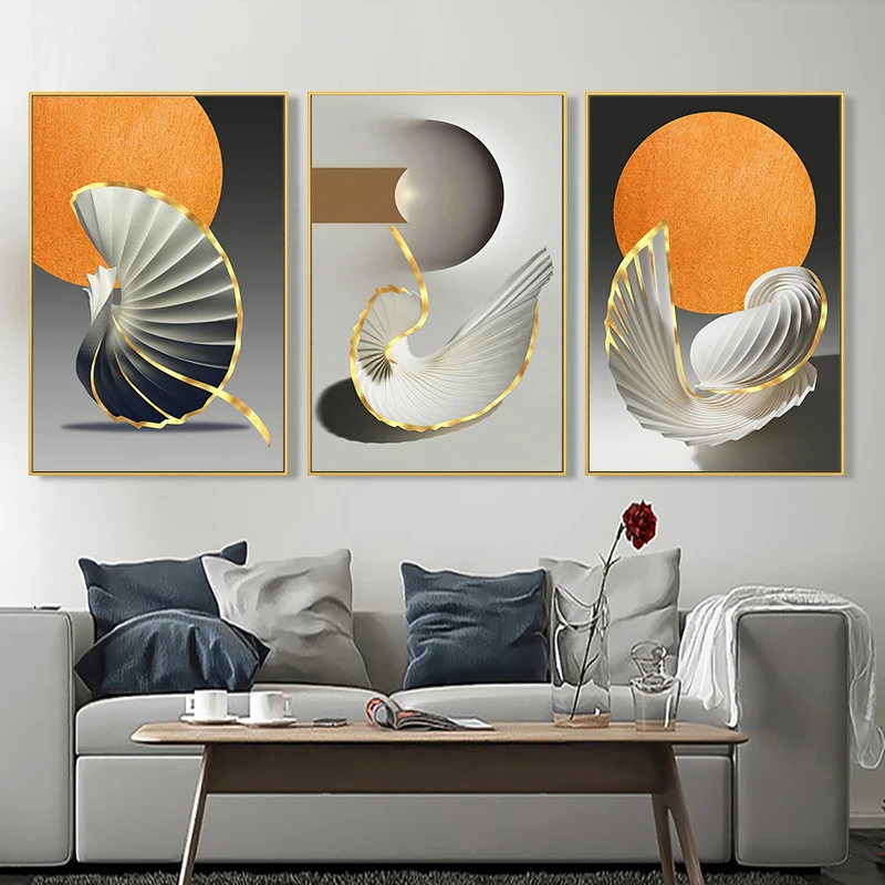 

Geometric Abstract Fashion Wall Art Poster Pictures Prints Personalized Nordic Minimalist Artwork Canvas Paintings Home Decor