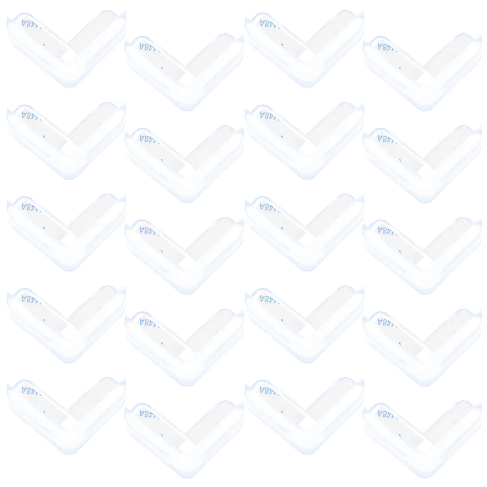 

20 шт. безопасных силиконовых защитных уголков для столов, тумбочек, мебели, защита от ударов, накладки для защиты углов