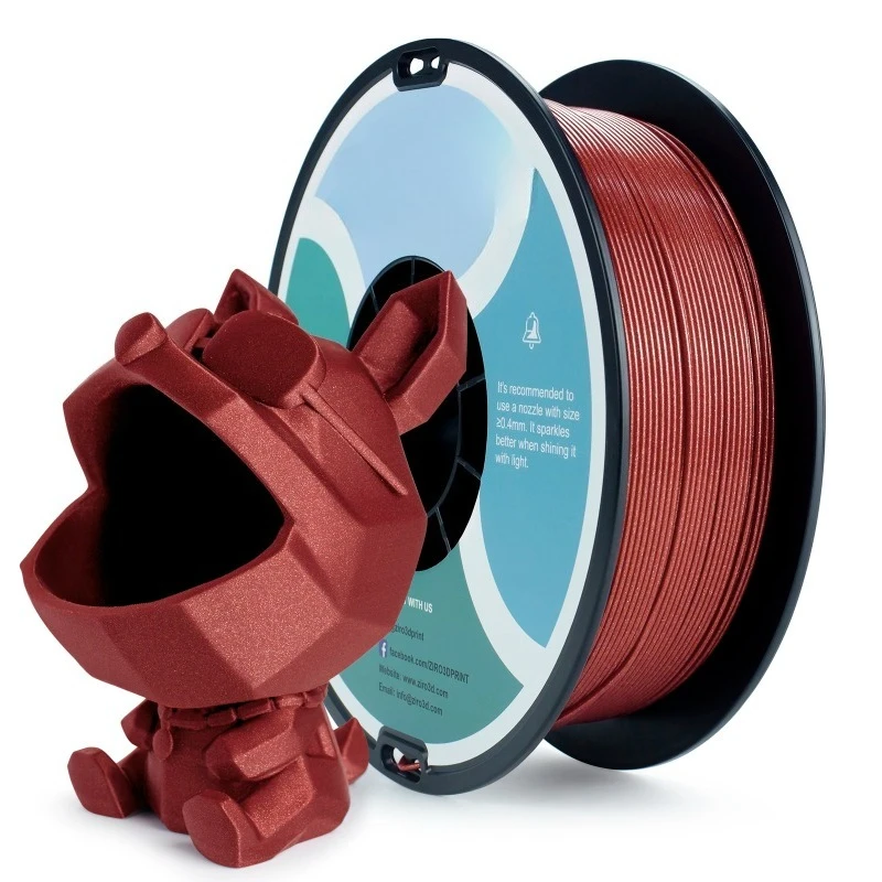 

1Kg 1.75mm Red Diamond Filament High Quality 3D Printer Accessories Filament