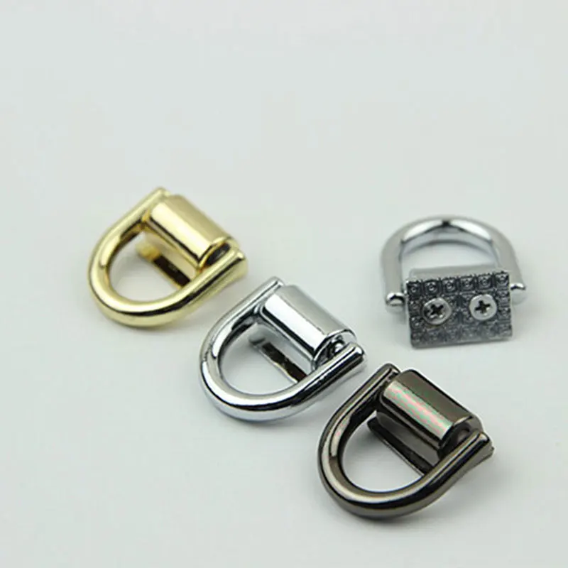 2Pcs Bag Buttons Hardware Accessories Bag Hooks O D Ring Bag Side Clip Buckles Handbag Strap Belt Hangers Bags Part