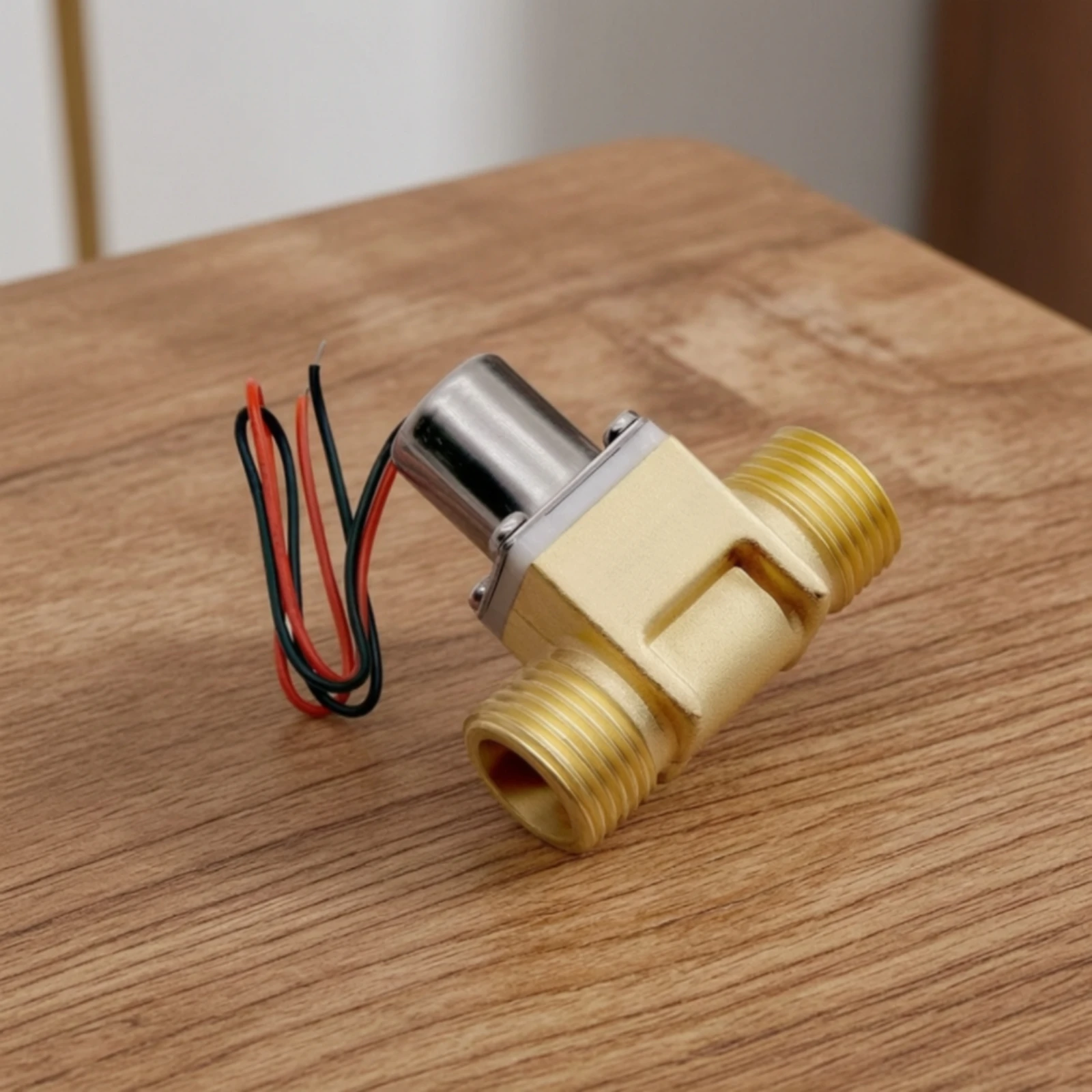 Brass Solenoid Water Valve Stable Performance Brass Electric Solenoid Valve Long-Lasting Easy to Install for Plumbing Systems