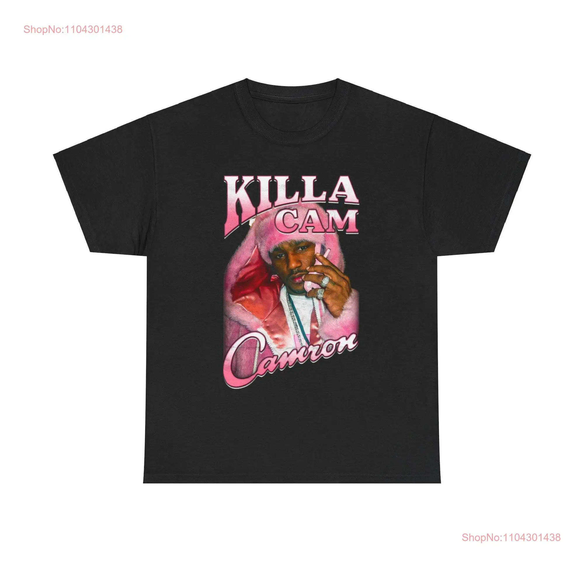 Camron Killa Cam 90's Bootleg Rap T Shirt High Quality long or short sleeves