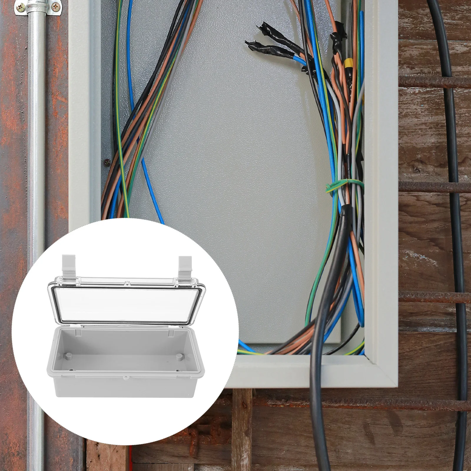 

Plastic Waterproof Junction Box Outdoor Electrical Enclosure Compact Size Easy Installation Impact Resistant Junction Box