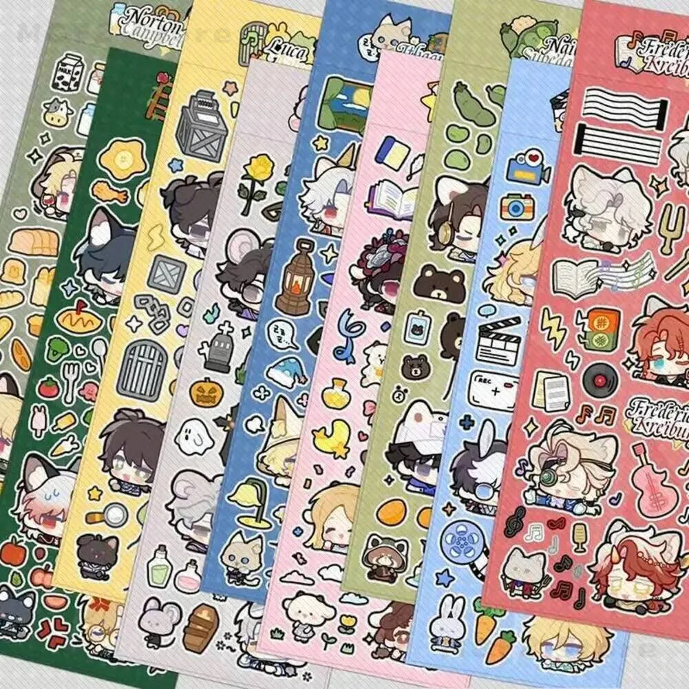 

Ⅴ Identity Joseph Anime Desaulniers Ithaqua Naib Subedar Luca Balsa DIY Stickers Waterproof Luggage Phone Paster Decal Decor Ⅴ