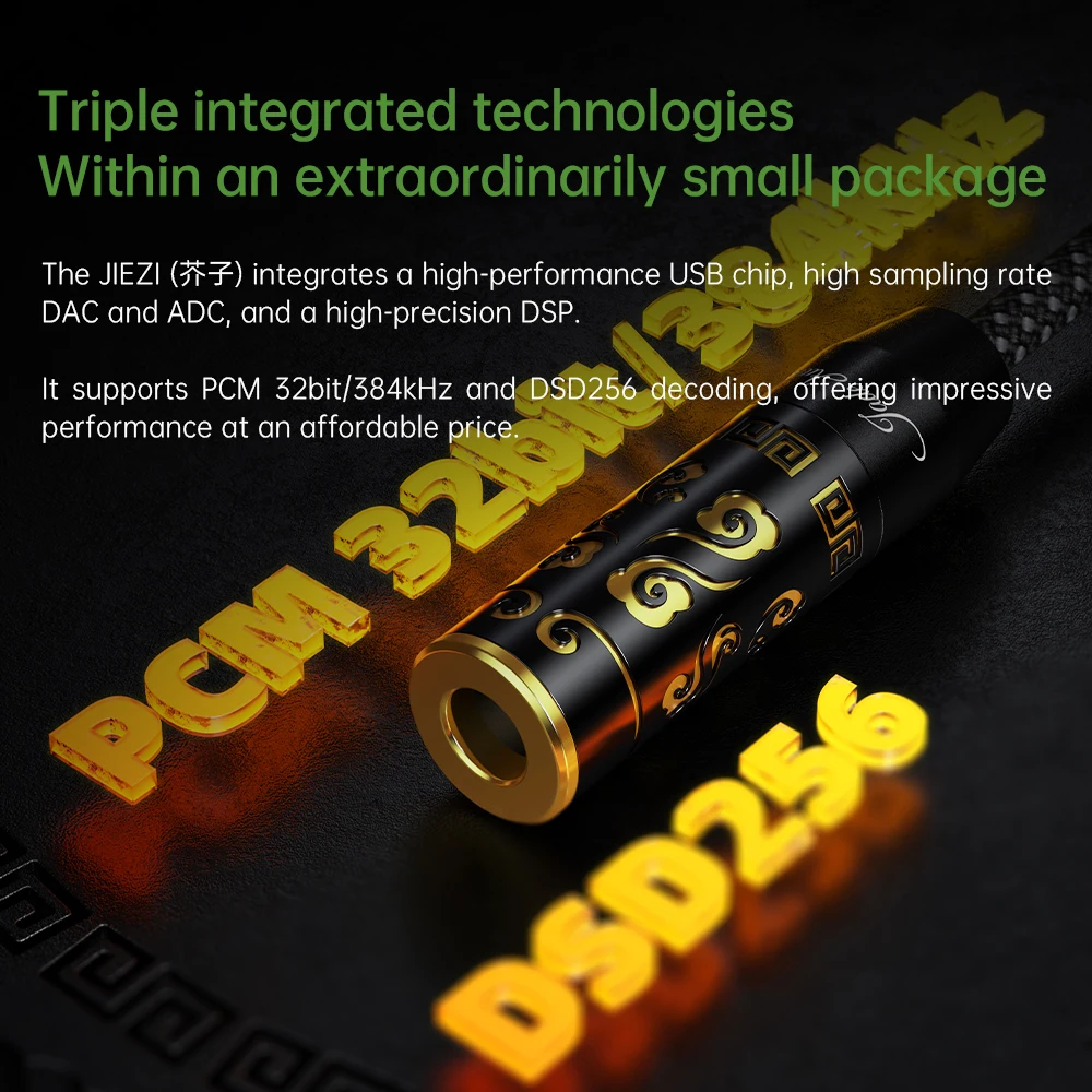 FiiO JIEZI USB Tipe C Ke 3.5Mm/Tidak Seimbang 4.4Mm Earphone Kabel USB C Kabel Audio Aux untuk IOS Android