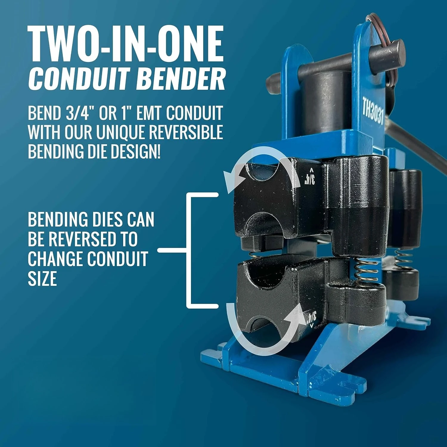 TH3031 ثنائي الحجم قناة هيدروليكية بندر الأوفست كلاهما 1 "و 3/4" EMT #3