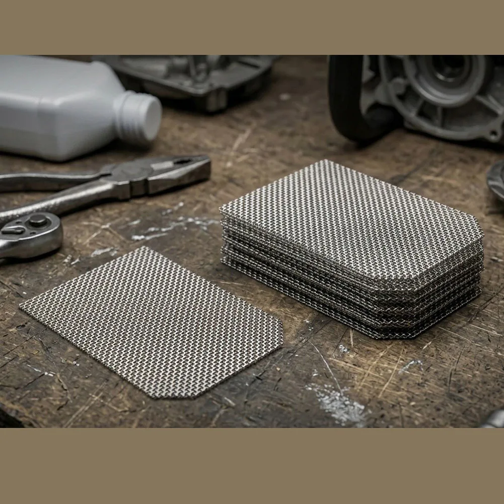 Spark Arrestor Screen 1122 141 9001 Metal Mesh 5 Pack For Chainsaw Engine for protection Debris Blocking High Durability Fit